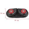 Black Nylon Aluminum Alloy Cam Cleats Fairlead Rope Gripper for Marine Sailing Accessories for Ships Sailboats