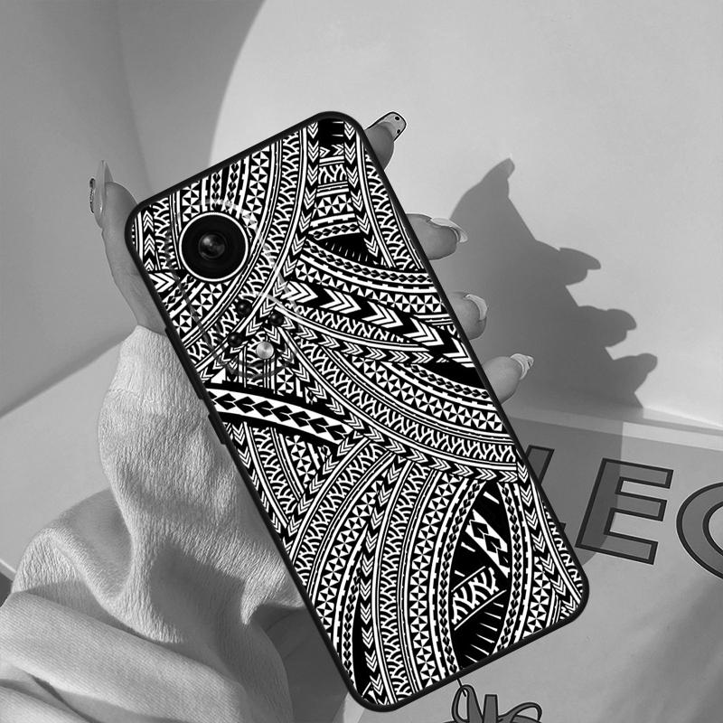 Maori Tribal Samoan Polynesian Case For Honor Magic 8 Pro 7 6 5 Lite Cover For Honor 200 400 50 70 90 X8a X8b X9a X9b X9c