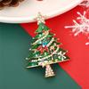 Party Office Brooch Pin Christmas Tree Brooches for Women Men Enamel Gifts on Tree Plants Christmas Gifts Jewelry Accessories