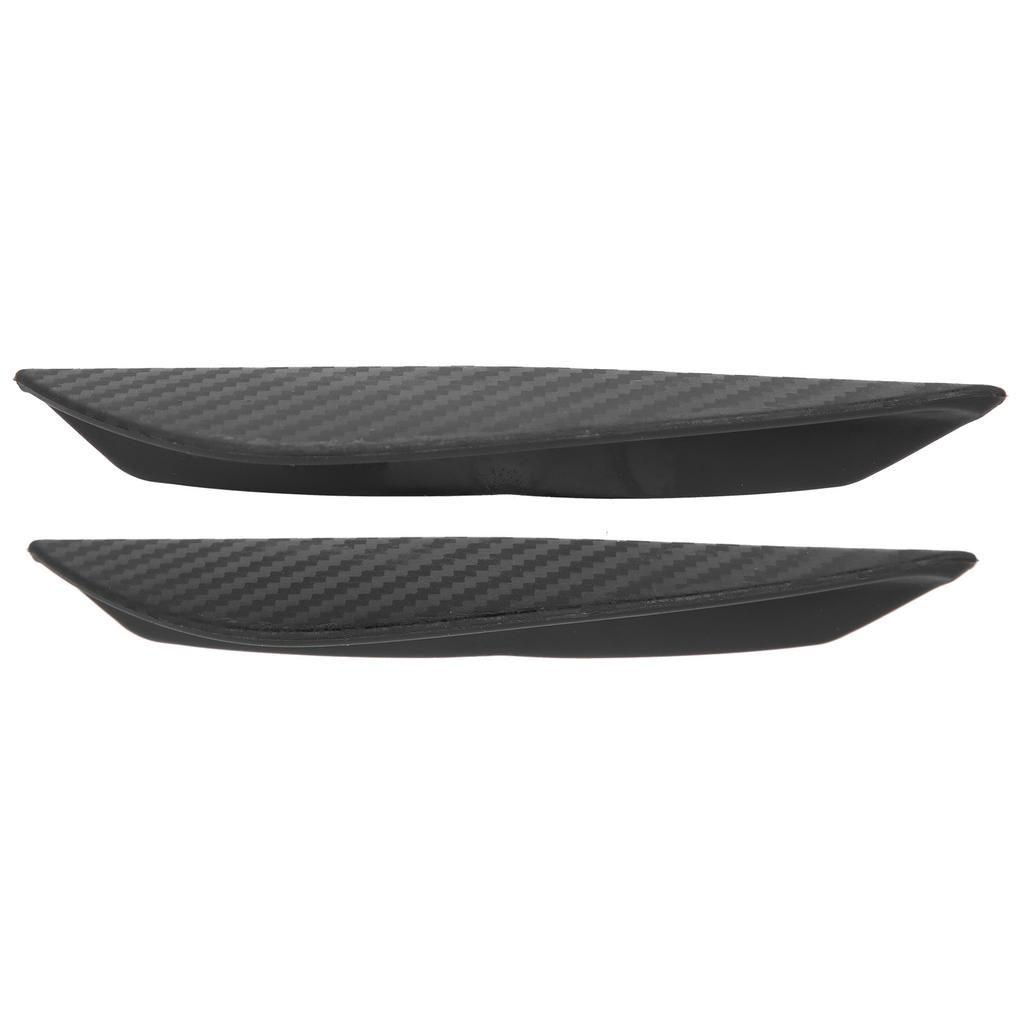 4pcs Front Bumper Knife Spoiler Modification Diffuser PVC Paste Type