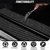 Car Door Sill Protector, Sport Carbon Fiber Threshold Guard Scuff Cover Strip, Anti-Scratch Car Door Entry Edge Protection Sticker, Auto Bumper