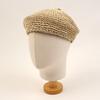 Yunibeosyeolkemiseuteuli Rattan Beige Beret Rattan Beret