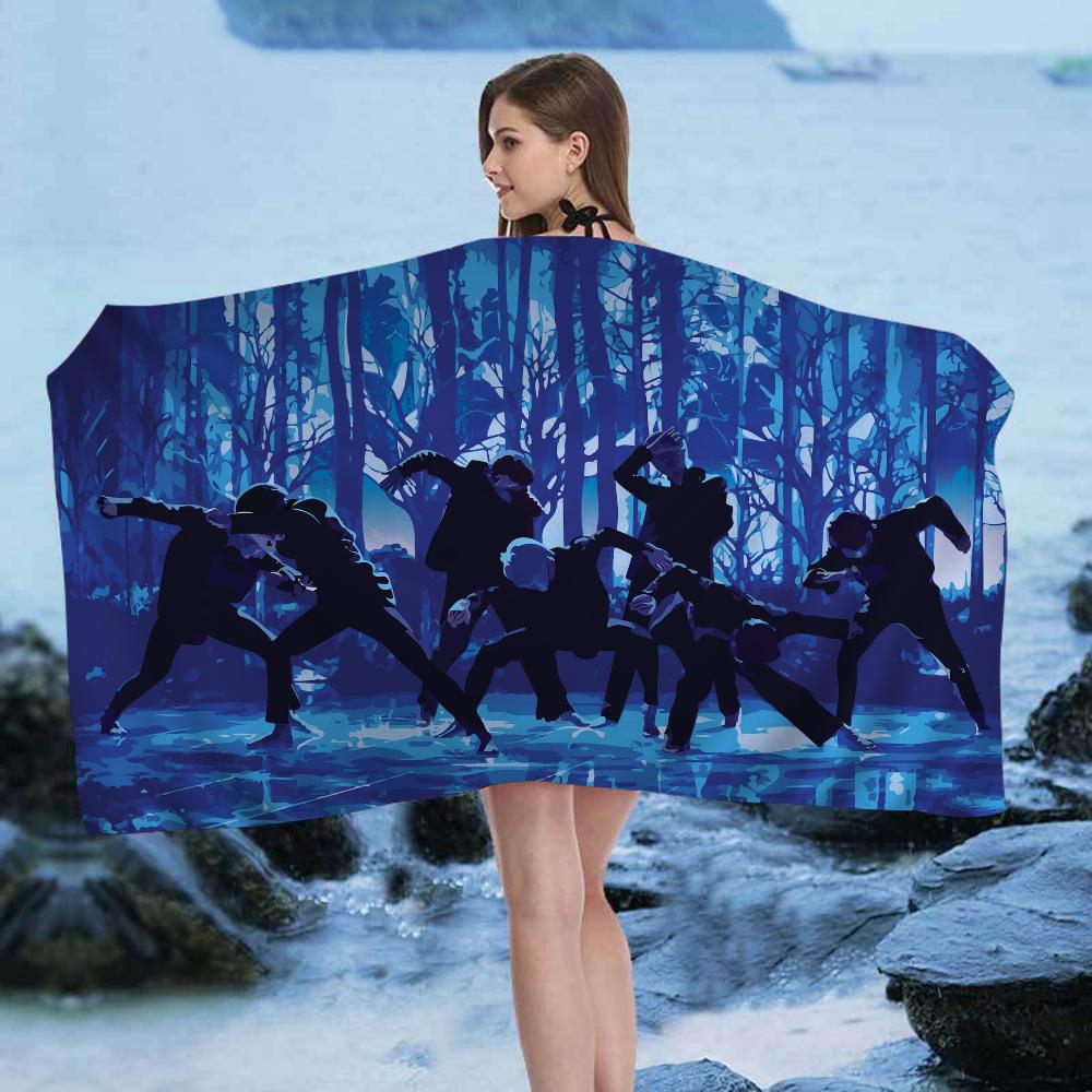Dynamite Kpop Boys Big Microfiber Beach Towels Quick Dry Towel Sand Beach Towels Pool Towel For Travel Swim Pool Yoga
