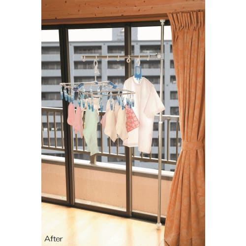 Twin Mall Laundry Drying Pole Anywhere RP-1