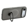 For iPhone 17 Air Case Rotating Kickstand TPU+PC Magnetic Phone Cover