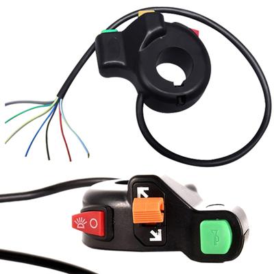 22mm Evrensel Motosiklet ATV Gidon Dönüş Korna Açma/Kapama Işık Sinyali Anahtarı