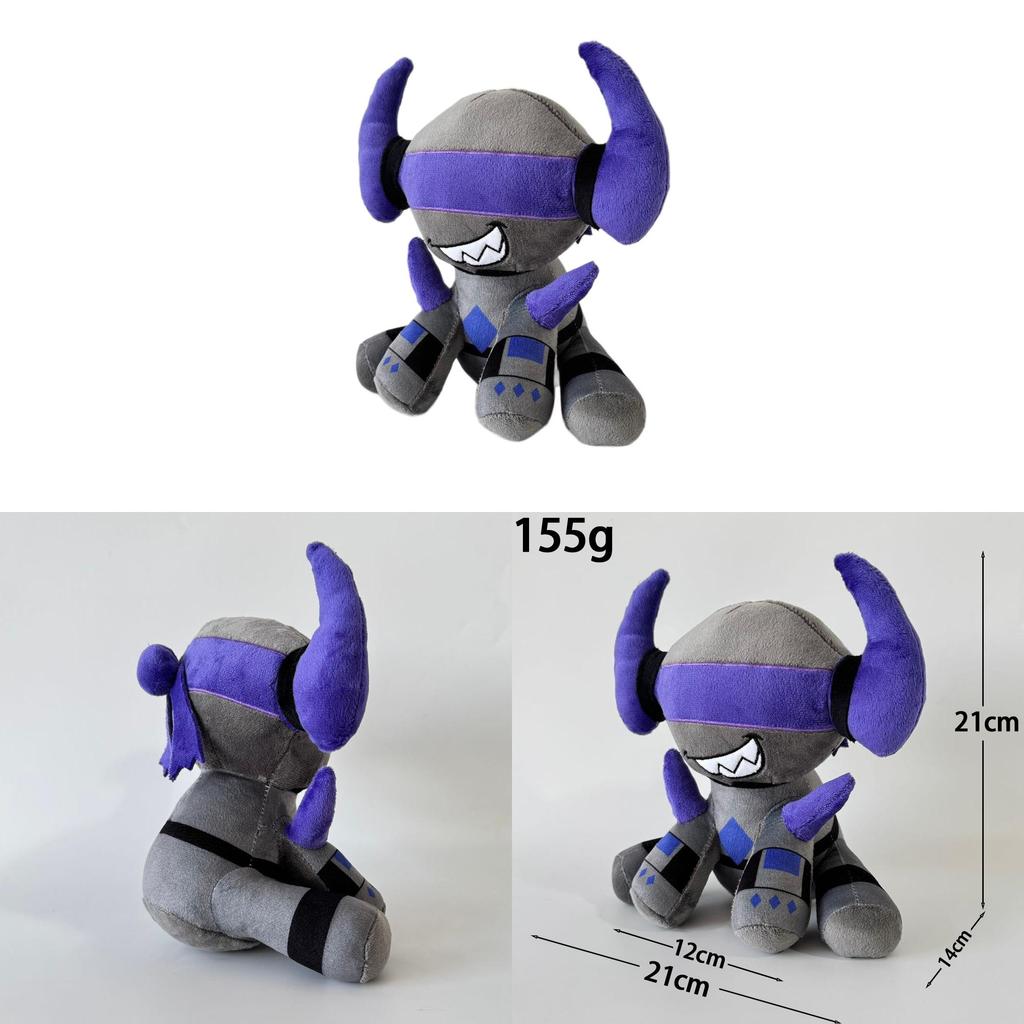 Phighting Ban Hammer Plush Dolls With Soft Short Pile Material For Collectors And Fans