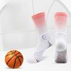 Actual Basketball Socks Sweat-Absorbing Socks Men'S And Women'S Medium Tube Socks Children'S Towel Bottom Non-Slip Gradual Change Color Cycling Socks