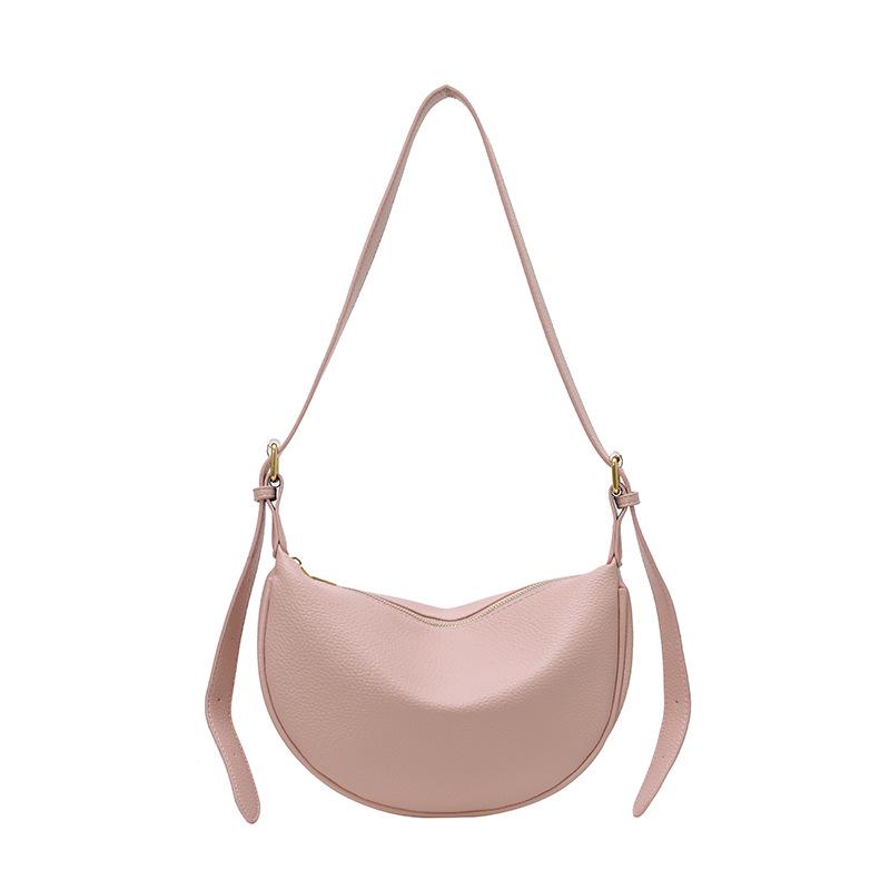 Damen Pendler Strukturierte Nischen Schultertasche - Trendig, Lässig, Vielseitige Knödel Umhängetasche