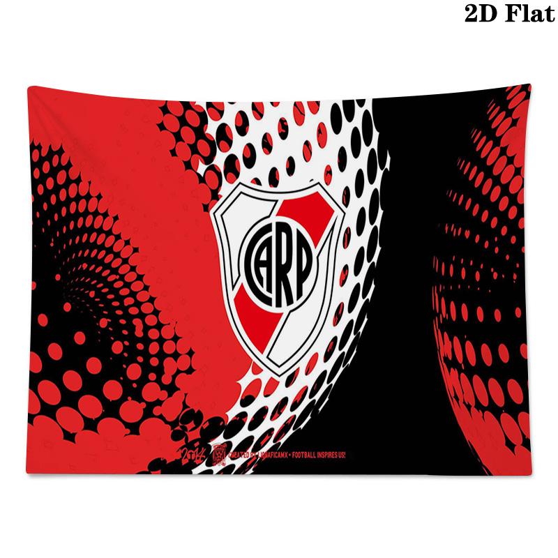 River Plate Wall Tapestry Aesthetic Wall Hanging Printed Fabric Blanket Decorative Tapestries for Bedroom Living Room Home Decor