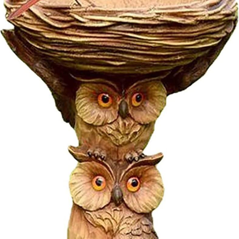 

Уличная садовая кормушка и поилка для животных и птиц с дизайном подсолнуха 21x15.5x12.5 cm