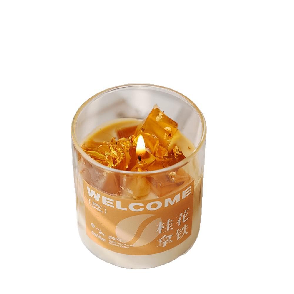 Coffee Scented Candles Holiday Fragrance Ornament Birthday Gift