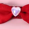 4Pcs Pet Hair Clip Love Faux Pearl Bow Decoration Small Puppy Cat Hair Clip Pet Hair Accessories for Daily Wear Photos