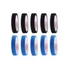 GYWHOOFT Table Tennis Side Sponge Edge Protector for 2 Colors Black 5 10-Piece Tape, Rackets, (5 + Blue)
