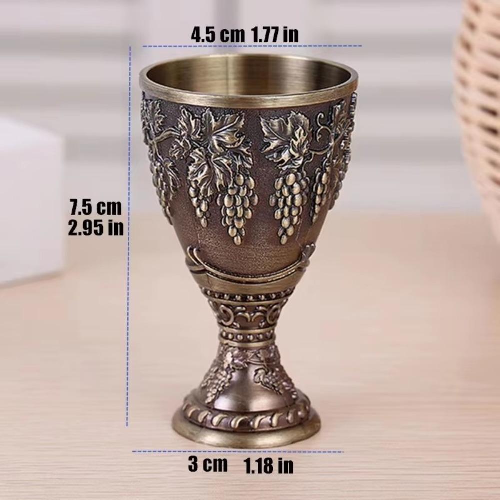 Copa de Vodka Estilo Europeo Mini 30ml Vaso para Licor Rojo Nuevas Copas de Vino