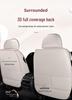 Universal Leather Car Seat Cover for All Seasons - Full Surround Cushion