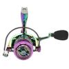 Lure Spinning Reel Metal Spinning Fishing Wheel Gapless 5.0:1 Speed Ratio Fishing Reel for Freshwater Saltwater SK3000