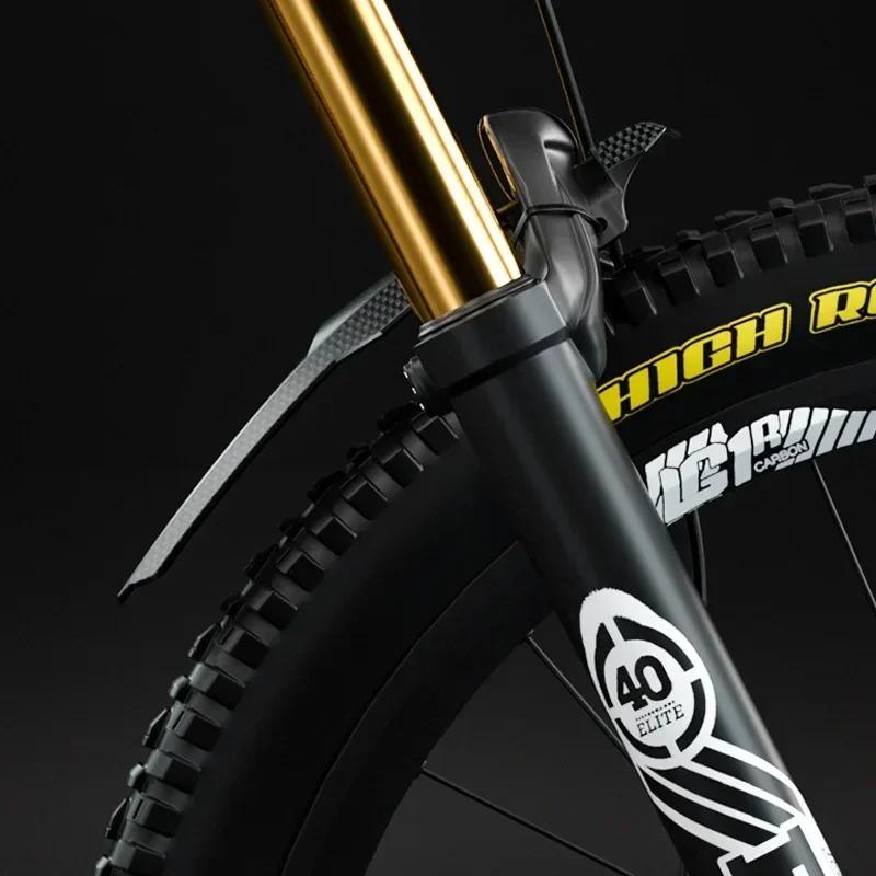 Carbon Fiber Bike Fenders Bicycle Mud Tile Accessories Bicycle Fenders Mountain Bike General Riding Equipment Mtb Mud Guard