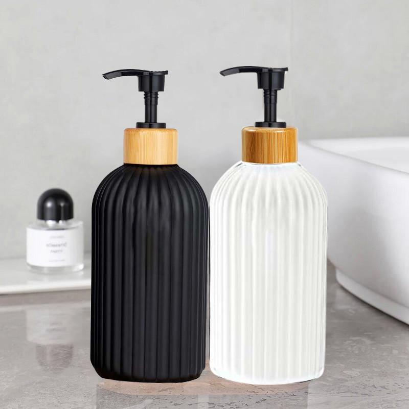 Refillable Strip Soap Dispenser Hotel Wall Mounted Soap Dispenser Set Hand Sanitizer Shampoo Conditioner Bottle Holder for Shower Wall