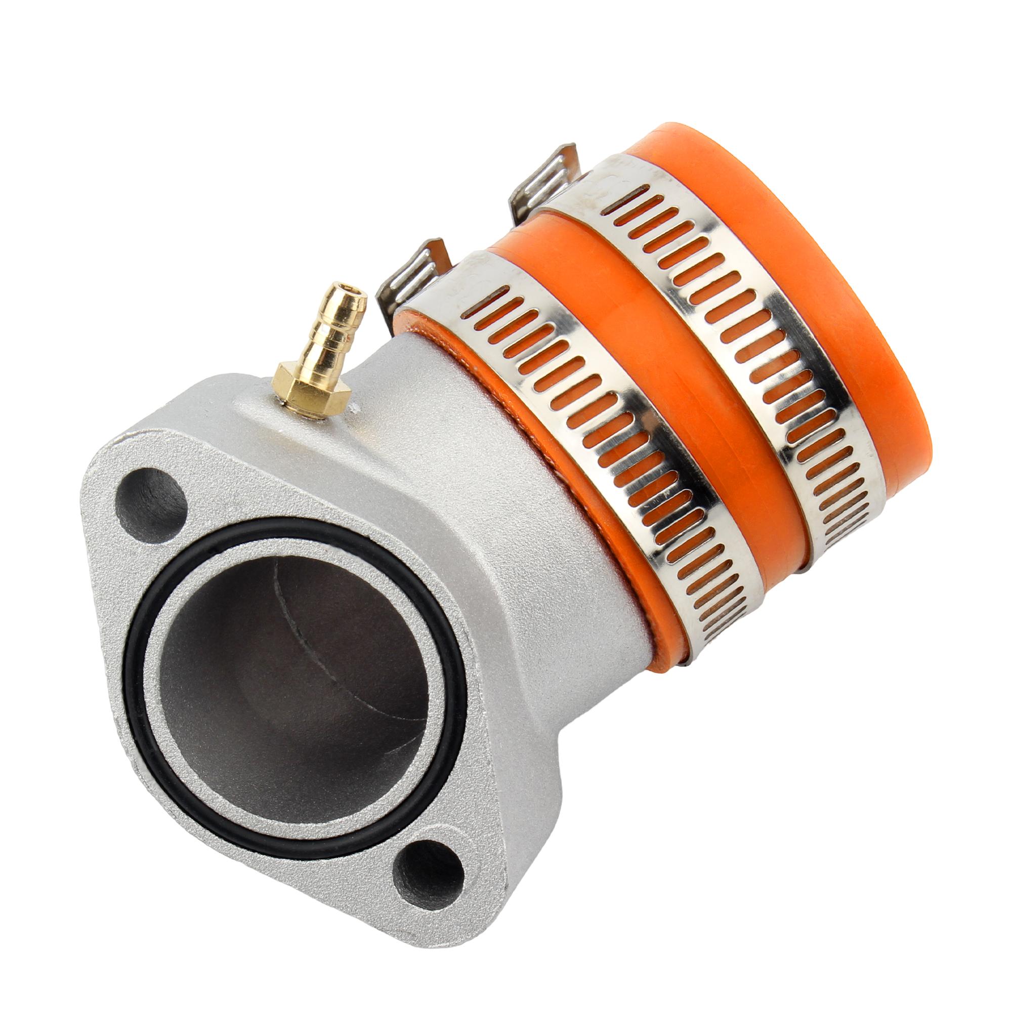 

Впускной коллектор Карбюраторный патрубок для квадроцикла Питбайка Для двигателя GY6 Enduro 125cc 150cc 4-тактный Адаптер карбюратора Интерфейс Аксессуары для мотоцикла оранжевый