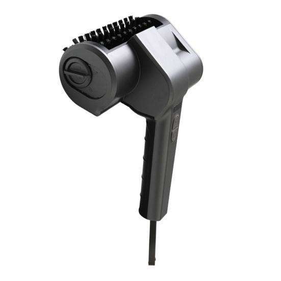 Electric Grill Brush, High Speed Rotating Scrubber with LED Light, Type-C Charging Cordless BBQ Grill Cleaning Brush for Removes Grease