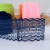 10Meters/Roll 43mm Lace Ribbon Handmade Material DIY Apparel Sewing Fabric Blue Purple Green Pink Red Black White Lace Trimming