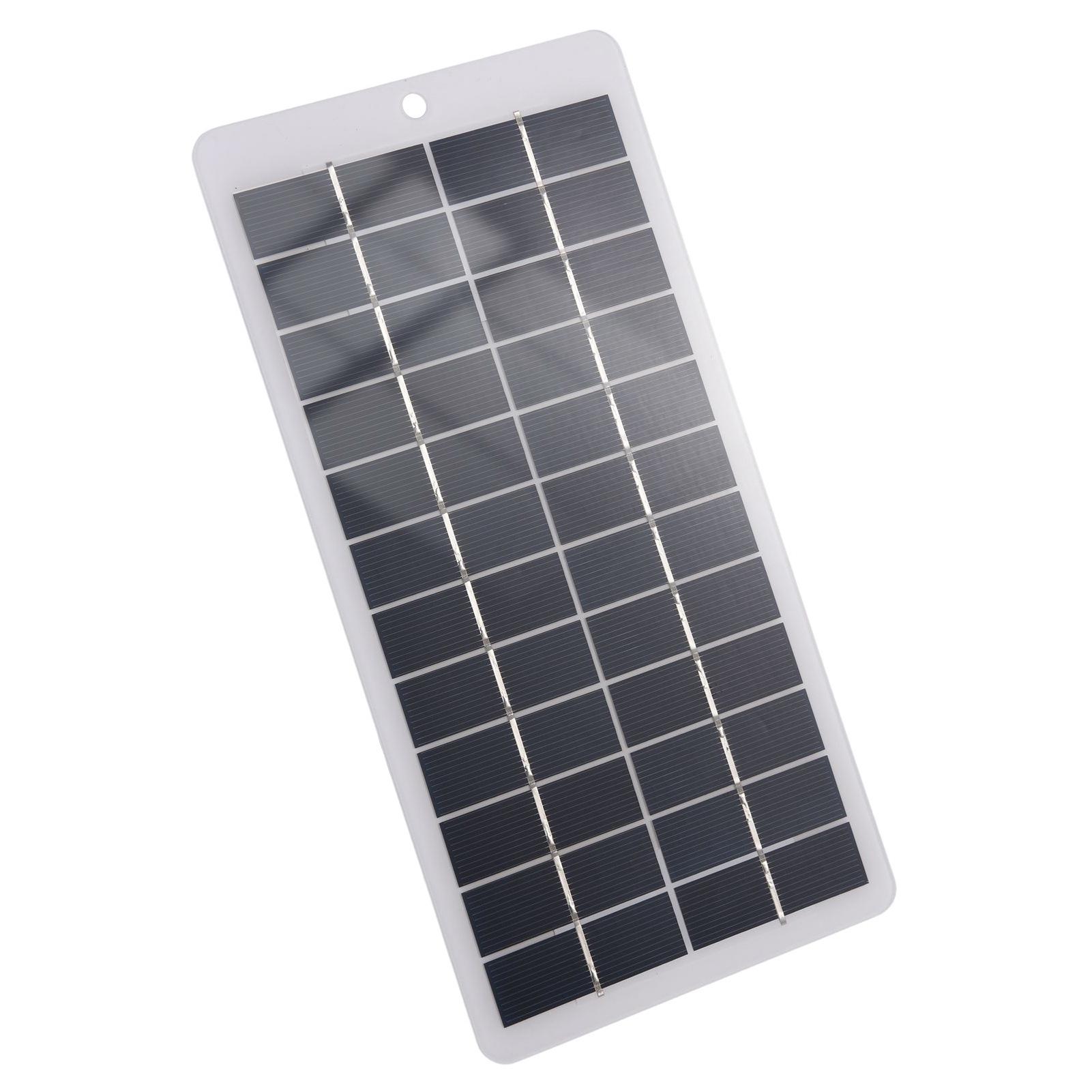 

5W 12V Solar Panel Portable Solar Power Polycrystalline Siliocone Solar Charger Mini High Efficiency Solar Module with Type 2