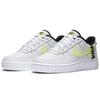 Nike Air Force 1 Low Worldwide White Barely Volt GS Sneakers CN8536-100