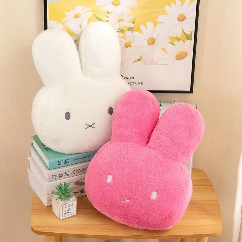 Kawaii Miffy Plüschkissen Niedliche Süße Puppe Spielzeug Kreative Raumdekoration Cartoon Ornament Geburtstags-Weihnachtsgeschenk