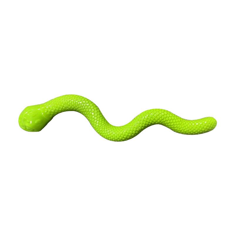 40cm Pet Rubber Snake Hidden Food Leakage And Bite Resistant Teeth Grinding Toy
