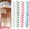 Lot de 10 à 30 crochets d'extension pour cintres, robustes, en cascade, pour gagner de la place, pour organiser vos vêtements et vos placards.