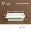 Chengshuo 850ml Square Biodegradable Corn Starch Takeout Meal Boxes