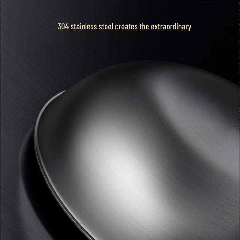 Kombach 32cm Honeycomb 304 Stainless Steel Wok