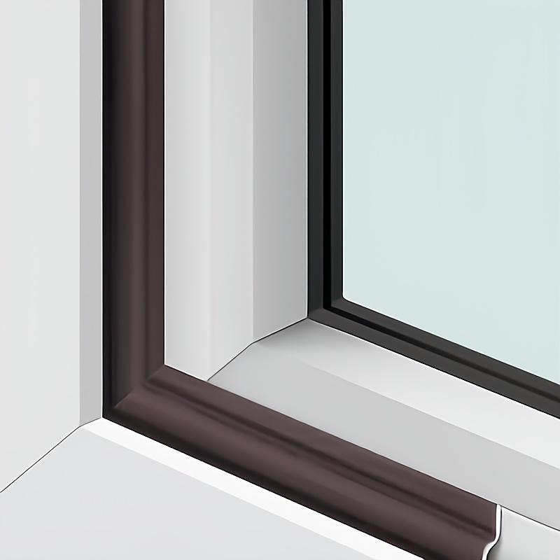 Self-Adhesive Window & Door Weatherproof Seal Strip - Windproof, Dustproof, Rainproof, Noise Reducing Durable Plastic Door & Window Insulation Tape