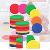 Markers Carpet Sticker 10cm Bright Colors Personal Floor Dots Marker for Yoga Exercise Gaming