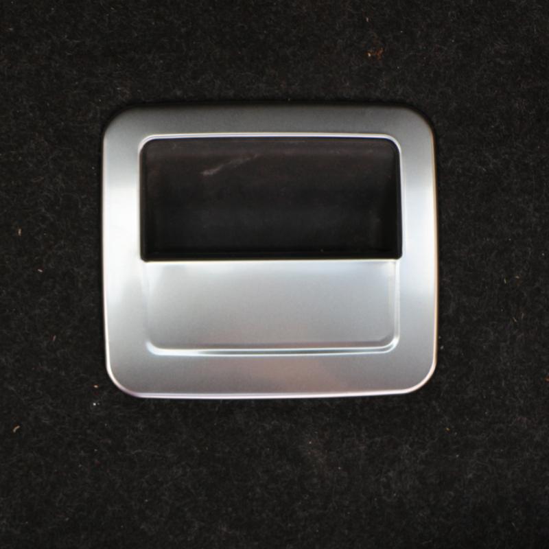 Stainless Steel Car Trunk Cargo Spare Tire Cover Handle Frame Trims for Volkswagen T Roc Vw T-roc 2018 2019 2020 2021 2022 2023