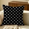 Graphic Polka Dot Cushion Cover Pillow Cover Nordic Minimalist Throw Doublesided Print Cushion Case For Sofa Bedroom Decor