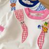 Girls' Summer Short Sleeve Pullover - New Style Round Neck T-shirt for Kids