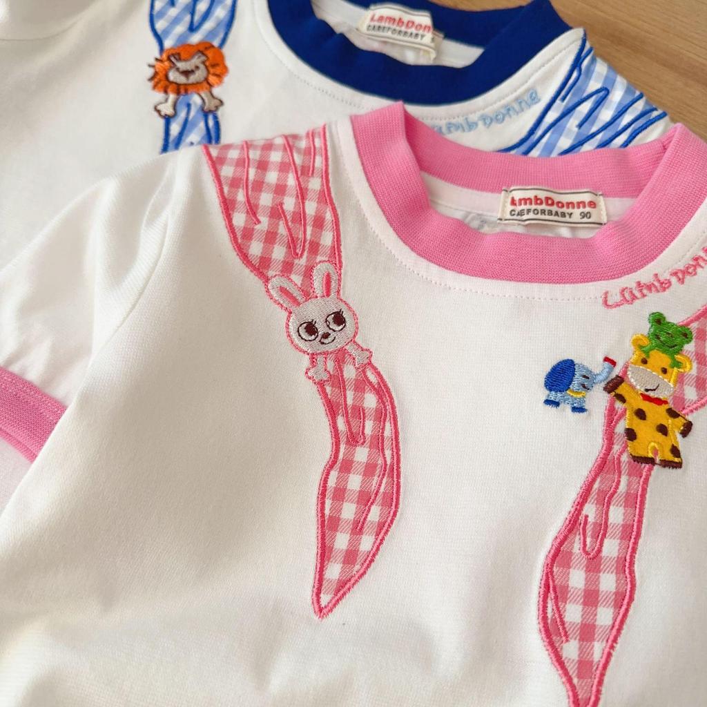 Girls' Summer Short Sleeve Pullover - New Style Round Neck T-shirt for Kids