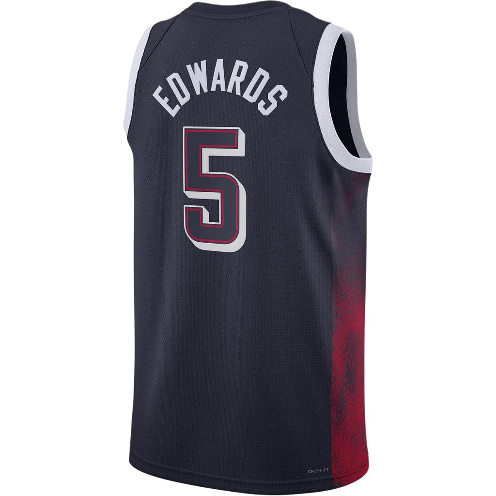 Nike USA Basketball Team Olympic Series Dri-FIT Anthony Edwards Letter Number Print V-Neck Pullover Basketball Jersey Unisex jersey NN201911304-USA