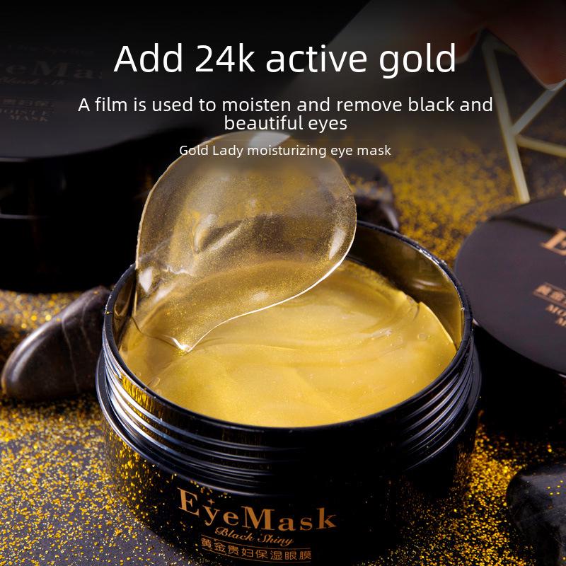 Yizhichun Golden Lady Moisturizing Eye Mask - Nourishes Dark Circles, 60 Patches (30 Pairs)