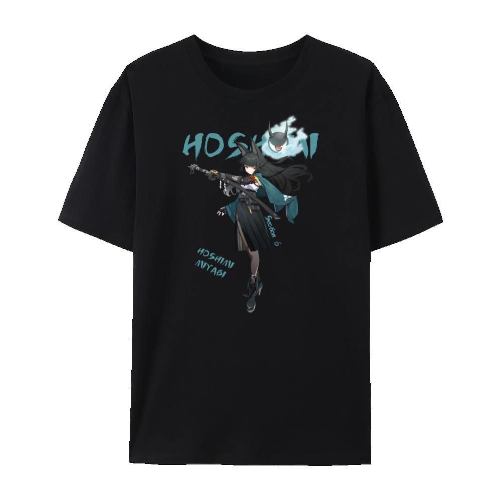 Zenless Zone Zero All Character's Impression Graphic Short Sleeve Cotton Crewneck T-Shirt