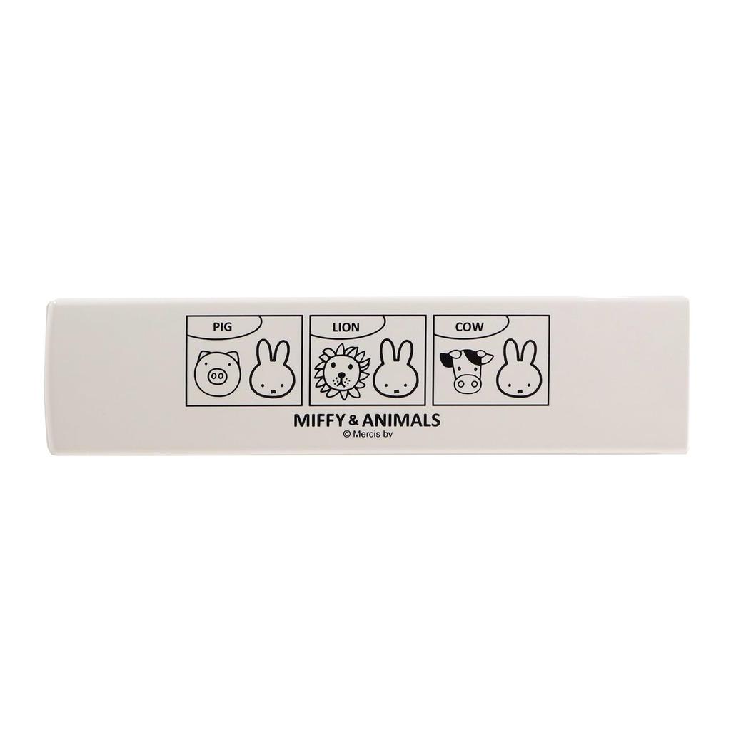 Kutsuwa Miffy Animals Chopsticks and Spoon MIFFY ANIMALS Series Made In Japan & Set, & MF889,