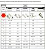S2 Extended Ball End Hex Key Set, L-Shaped, 6-Sided, Sizes 2-12mm