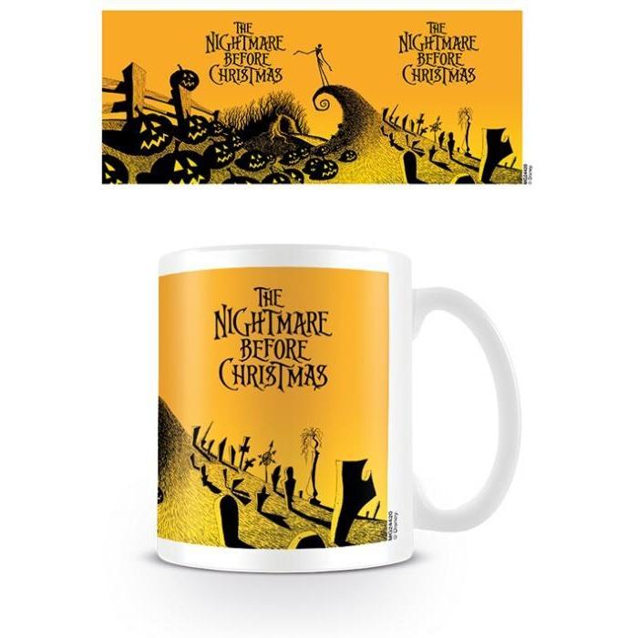 Nightmare Before Christmas Graveyard Mug