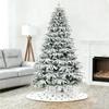 Falling Snow Christmas New PE Mixed PVC Flocking Less Snow Christmas Tree120 Cm