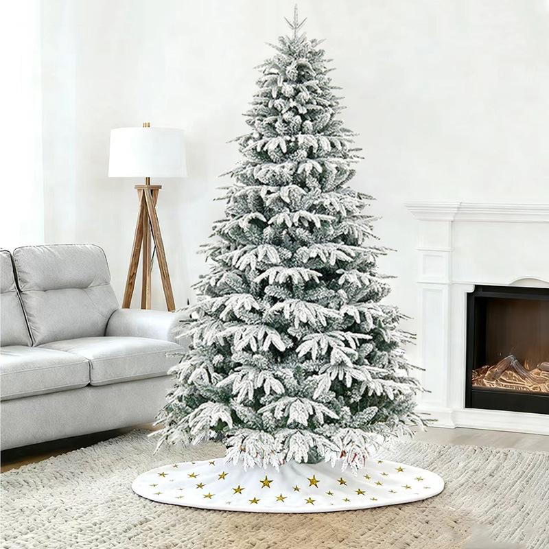 Falling Snow Christmas New PE Mixed PVC Flocking Less Snow Christmas Tree120 Cm