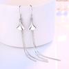 Mid-length Women's Simple and Fashionable Tassels Earrings