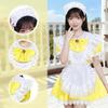 Formemory Maid Costume Cosplay Anime Magical Classic Short Maid Cute Lace Lolita and Plus Popular Costume for School Con and Photo 5 Colors 5-Piece