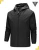 Jacket Men's Spring and Autumn Thin Single-layer Jacket Hooded Windbreaker Jacket Windproof and Waterproof Outdoor Mountaineering Suit Tide